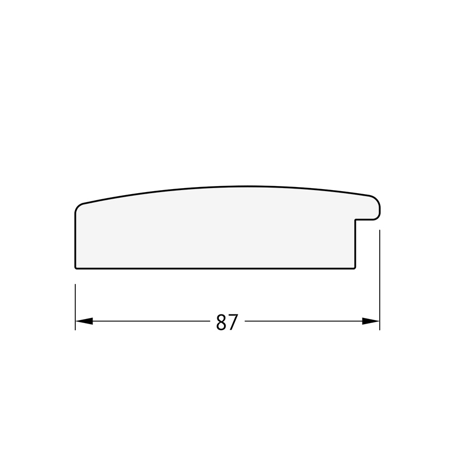 BY 1161 Зеркало с фацетом в багетной раме - травленое золото 87 mm EVOFORM Exclusive - Вид №3