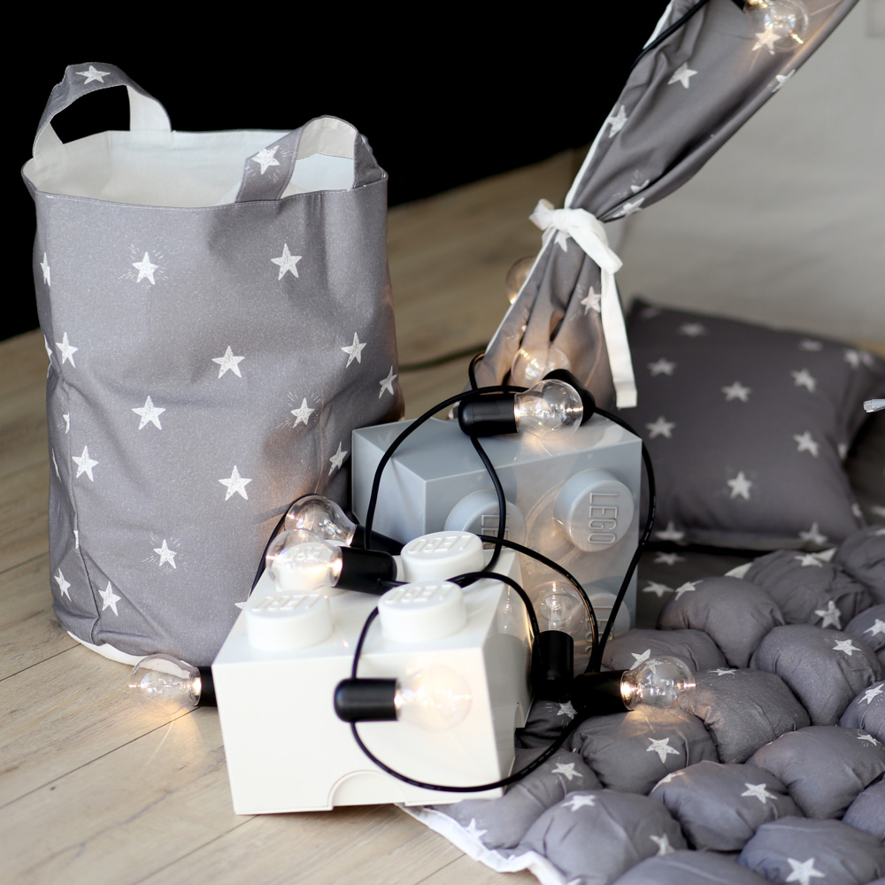 Тканевая корзина Звездопад VAMVIGVAM ЗВЕЗДОПАД 282060 Серый Santreyd  - Вид №5