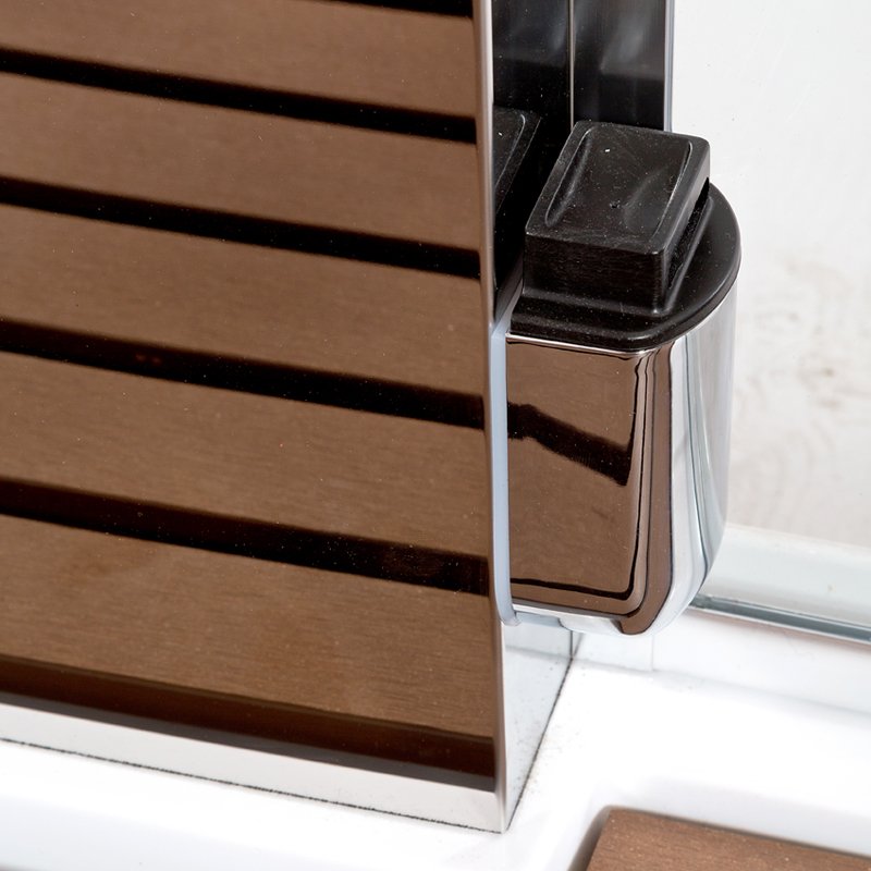 B09S+ эл. BLACK Душевая кабина DETO Серия B Z122 ESPOO с паром - Вид №9