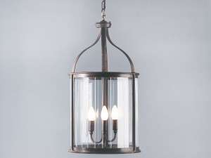 Открытый железный подвесной светильник