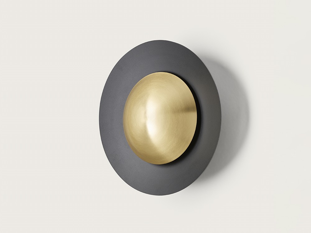 092180 Бра 60 cm черное + диффузор 40 cm латунь Aromas del Campo Coss 