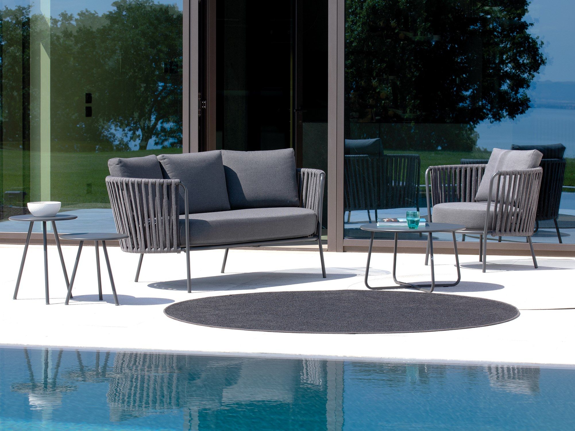 Ткань сад диван Vermobil Daisy Rope ARCH-00106406 - Вид №1