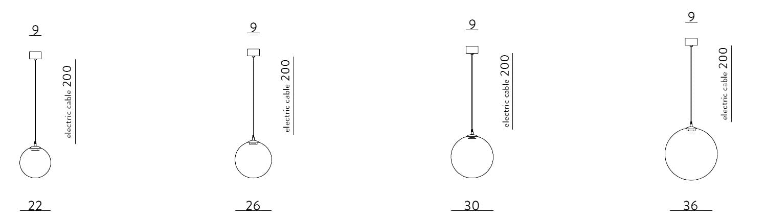 Выдувное стекло светодиодный подвесной светильник Cangini & Tucci Pit ARCH-00054639 - Вид №4