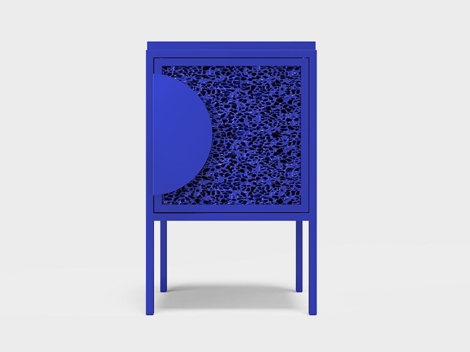 Металлическая тумбочка DBE.FURNITURE Blue Moon ARCH-00067317