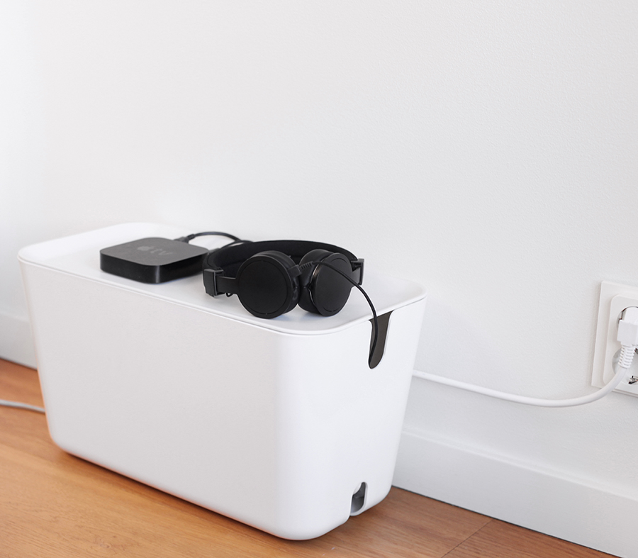 Органайзер для проводов CableBox большой белый Bosign 240109 - Вид №9