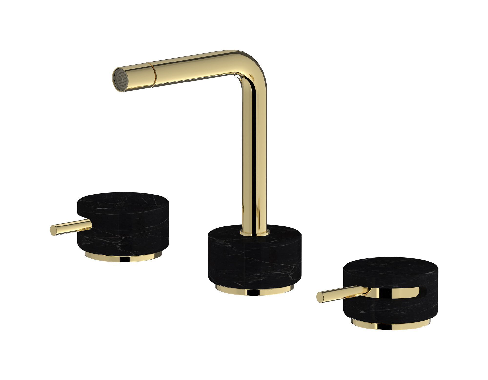 Смеситель для биде с 3 отверстиями для мраморной столешницы IB мрамор + мрамор Elle ARCH-00101784 - Вид №8