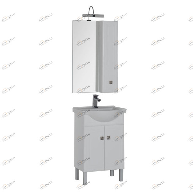 Комплект мебели Aquanet Стайл 55 белый 00181581