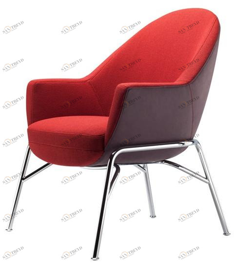 Thonet Кресло из ткани с подлокотниками 830 sun-id-1409024