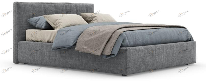 Nidi Кровать двуспальная мягкая со съемным чехлом sun-id-1422919