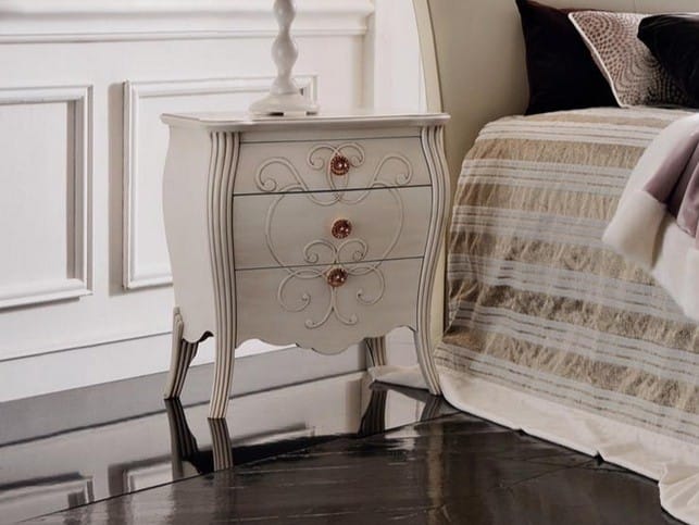 Прямоугольная тумбочка из массива дерева с ящиками GUERRA VANNI мечта ARCH-00115643 - Вид №1