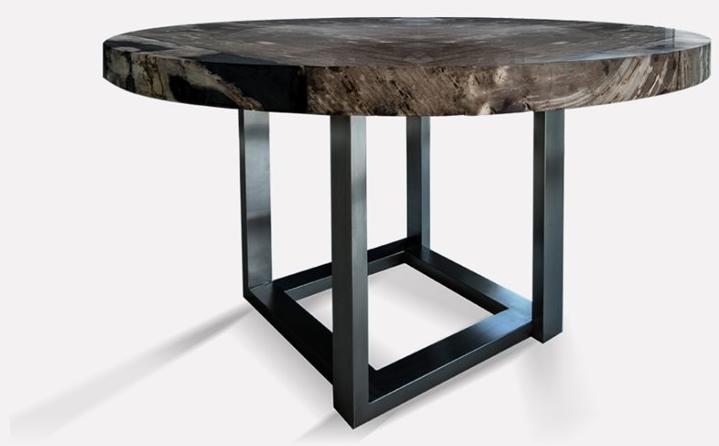 MORADA Круглый обеденный стол из дерева Petra sun-id-1422118 - Вид №1