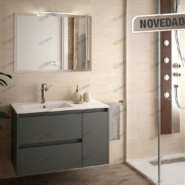 КОМПЛЕКТ МЕБЕЛИ NOJA 85.5 СМ MATT GREY SALGAR 23966