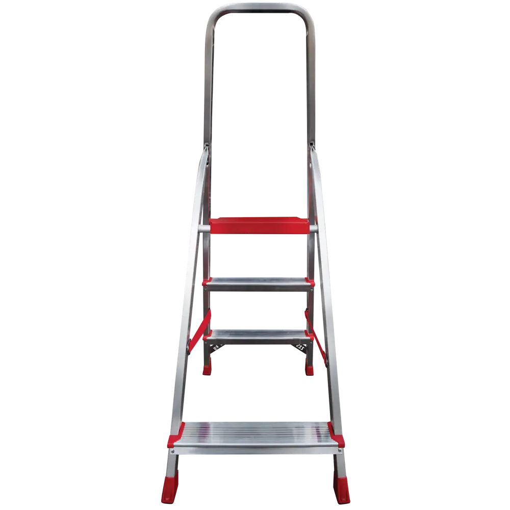 Стремянка Новая Высота Артель 3110 3 ступени алюминий STLM-2163249 - Вид №1