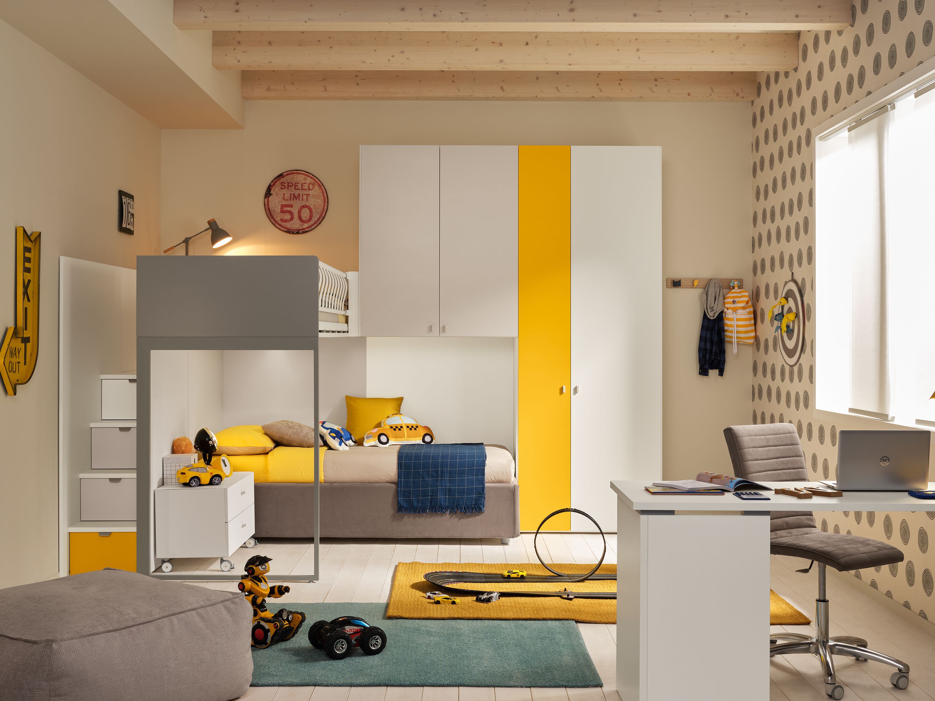 Композиция с концепцией мезонина Moretti Compact KC507 ARCH-00023699