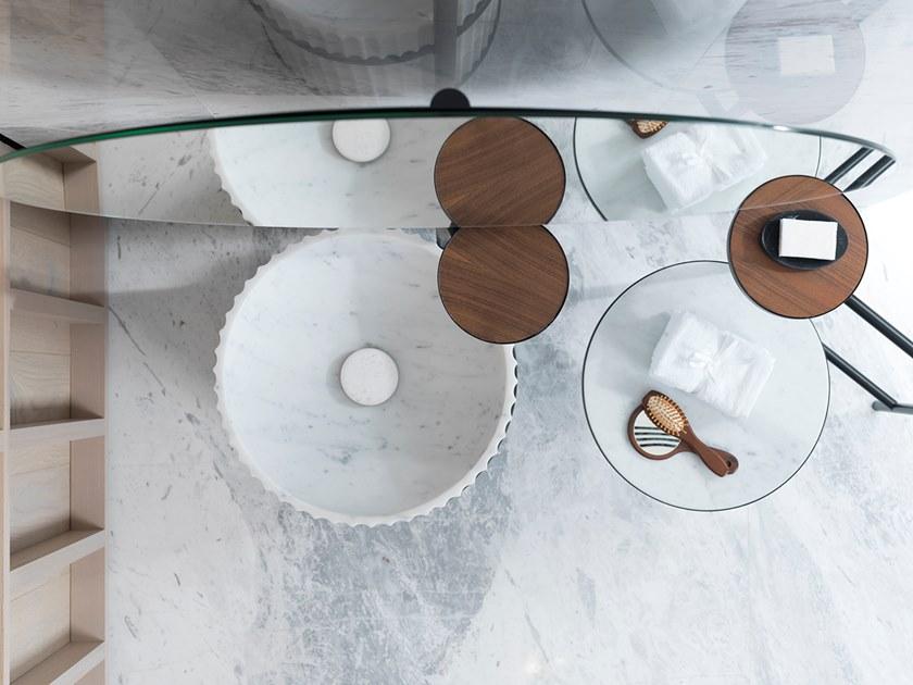 Подвесная раковина настенная овальная L'ANTIC COLONIAL Column белая sun-id-1408649 - Вид №2