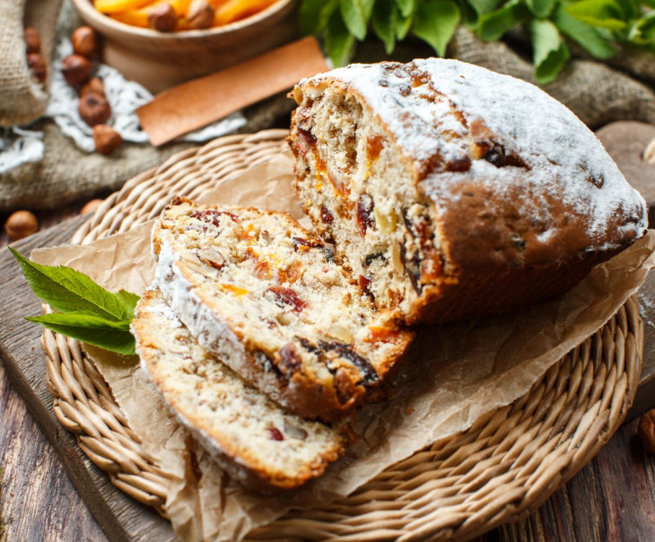 6392 Кекс с сухофруктами и орехами Вкусляндия  - Вид №1