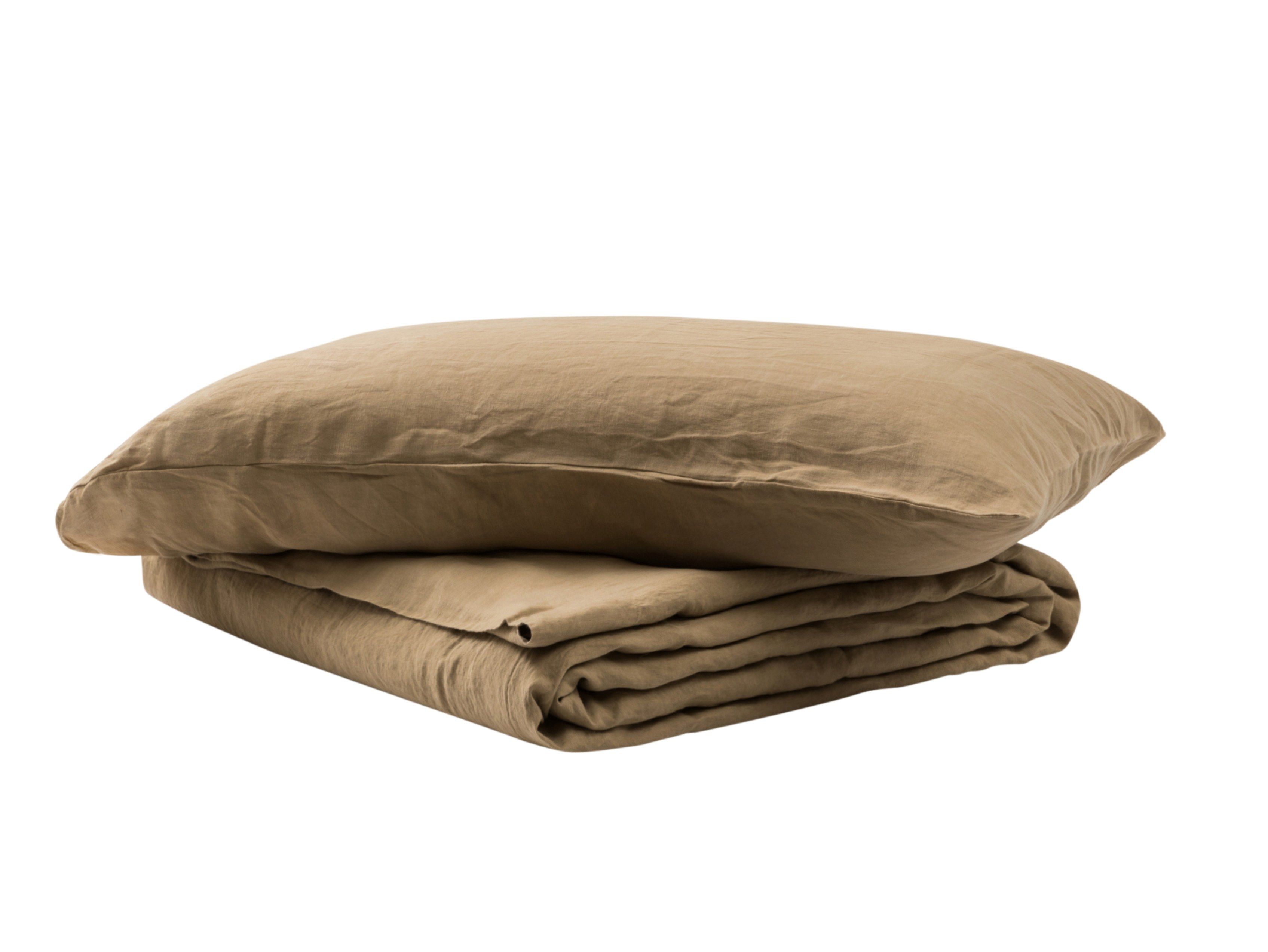 Комбинированная однотонная кровать из льна Lanerossi LIPARI ARCH-00036447 - Вид №4