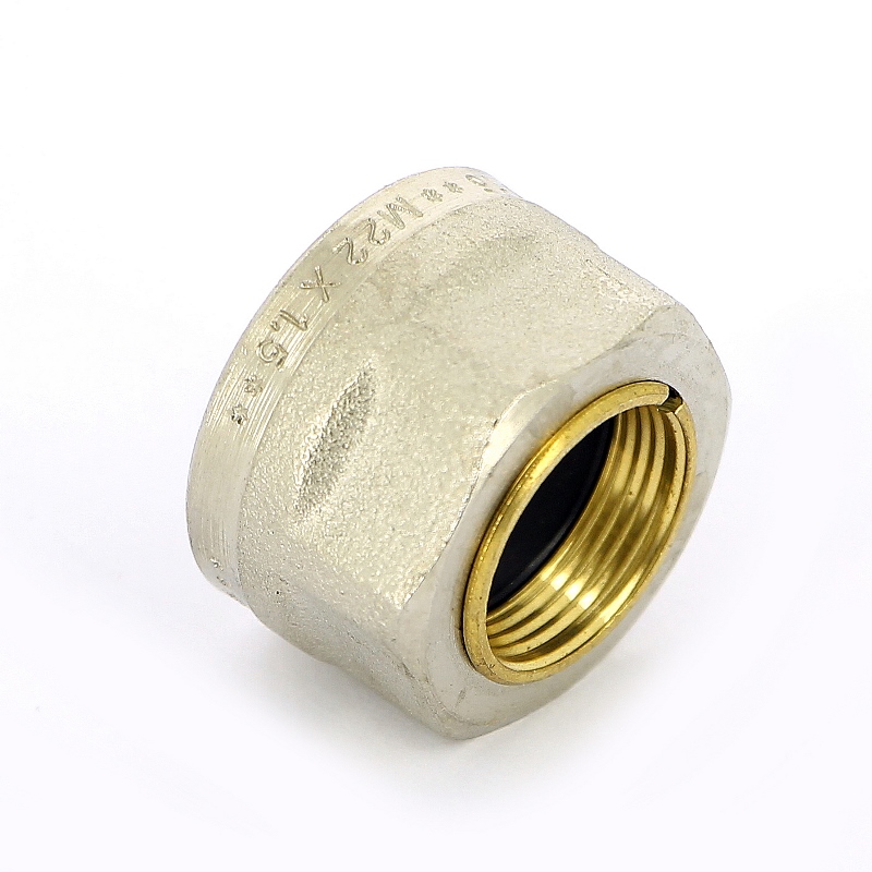 Соединитель для медной трубы обжим TIEMME 15хM22 1242N001522 - Вид №3