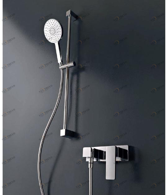 ZAZZERI Смеситель для душа с ручным душем Qquadro sun-id-1418993