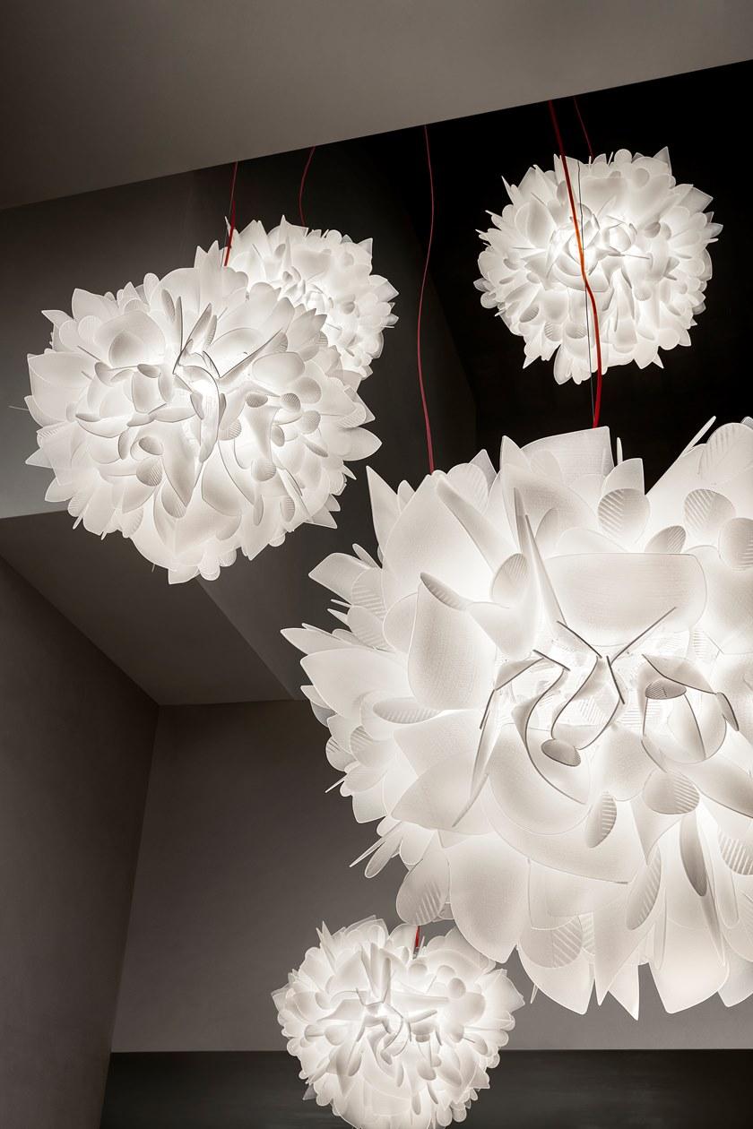Slamp Светодиодный подвесной светильник из opalflex® Veli foliage sun-id-1402711 - Вид №6