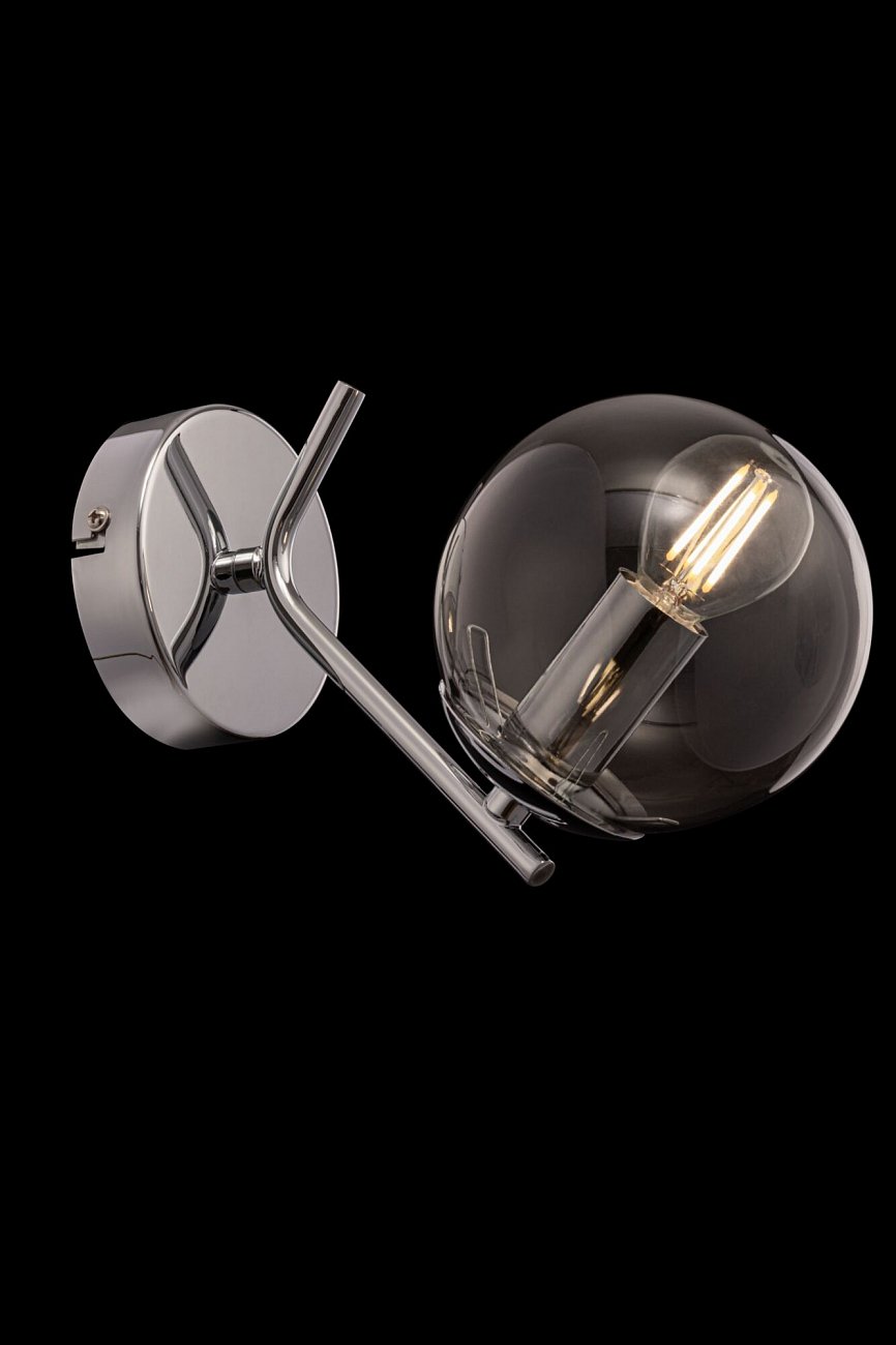 Бра настенное хром Nancy FR5083WL-01CH FREYA MODERN 00-3957441 Хром - Вид №3