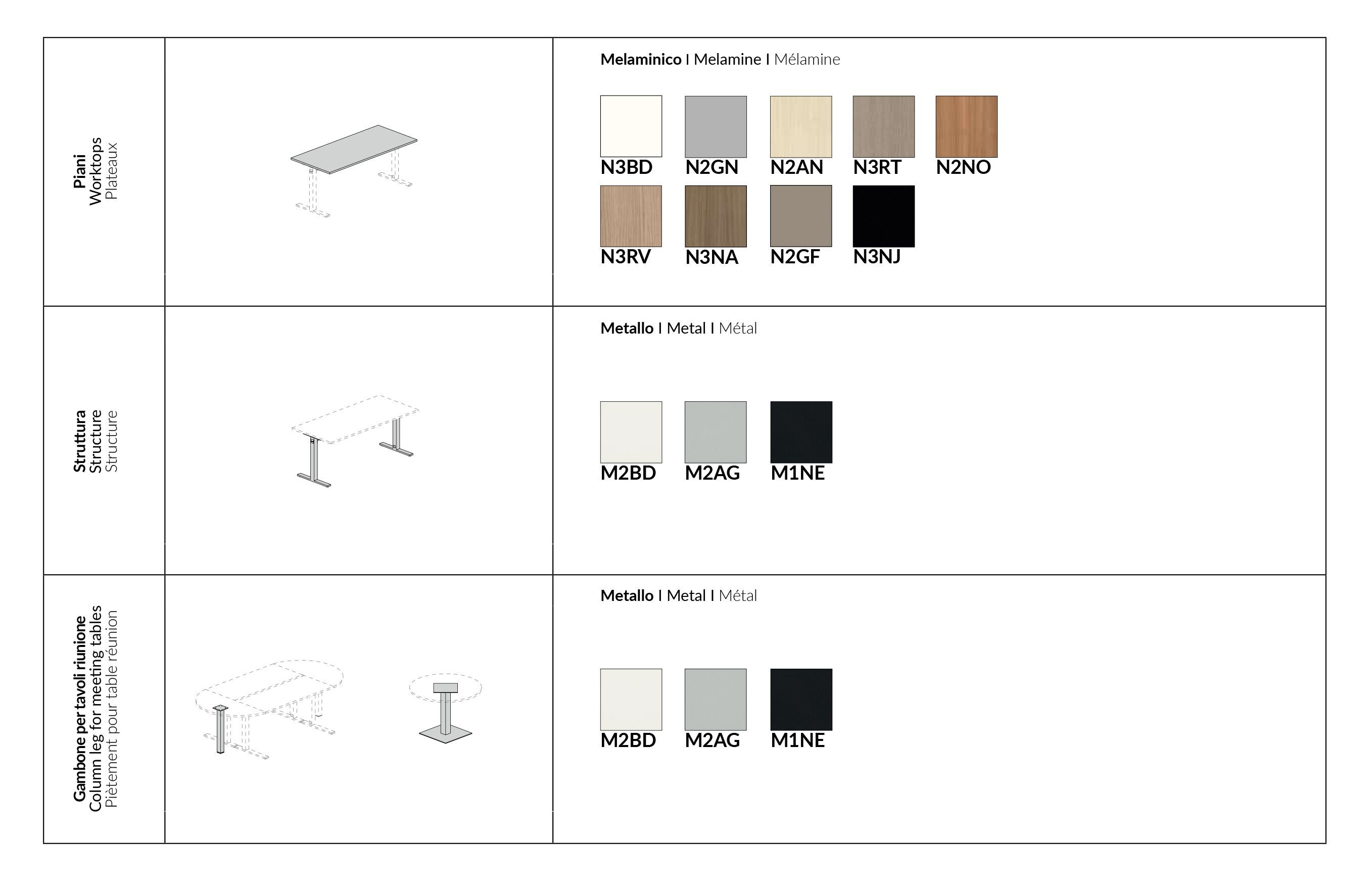 Стол / Стол для совещаний из меламина About Office Funny ARCH-00133612 - Вид №6