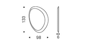 Настенное зеркало Cattelan italia ASCOT ARCH-00084388 - Вид №2