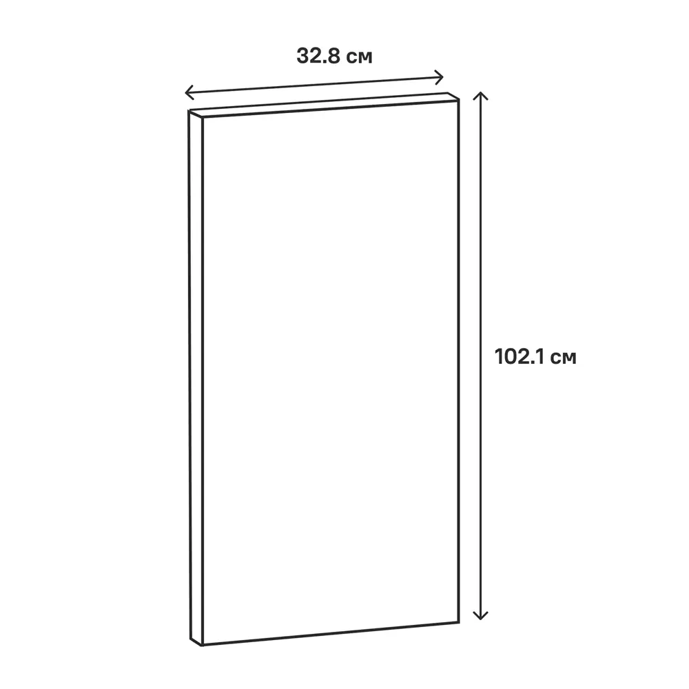 Фасад кухонный Delinia ID Томари голубой МДФ с ПВХ-покрытием 82011008 STLM-0017386 - Вид №9