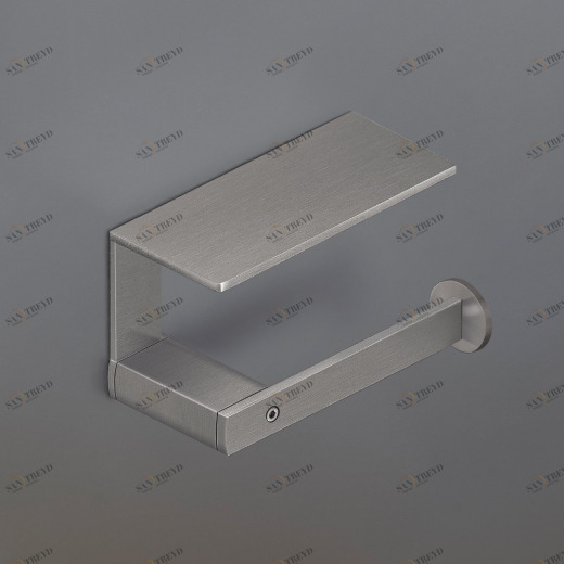 Держатель для туалетной бумаги с многофункциональной полкой, установкой на левой  LTZ112 CEADESIGN 