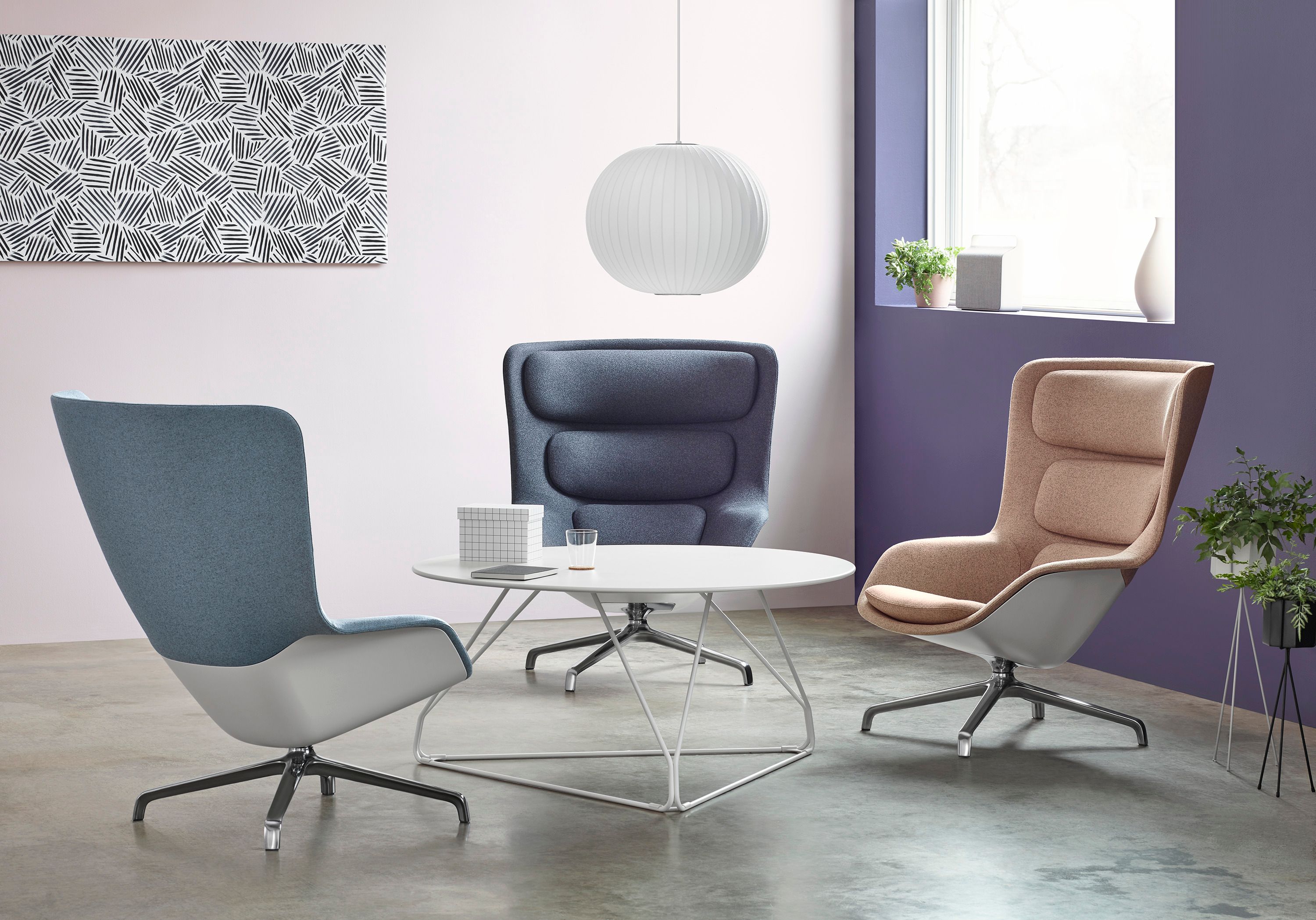 Вращающееся кресло с высокой спинкой Herman Miller Striad ARCH-00056520 - Вид №6