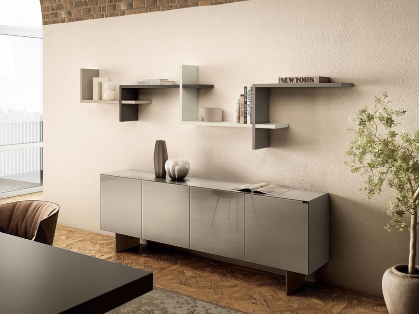 Деревянный подвесной книжный шкаф Lago LagoLinea ARCH-00089359