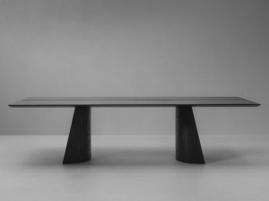 Прямоугольный обеденный стол из дуба