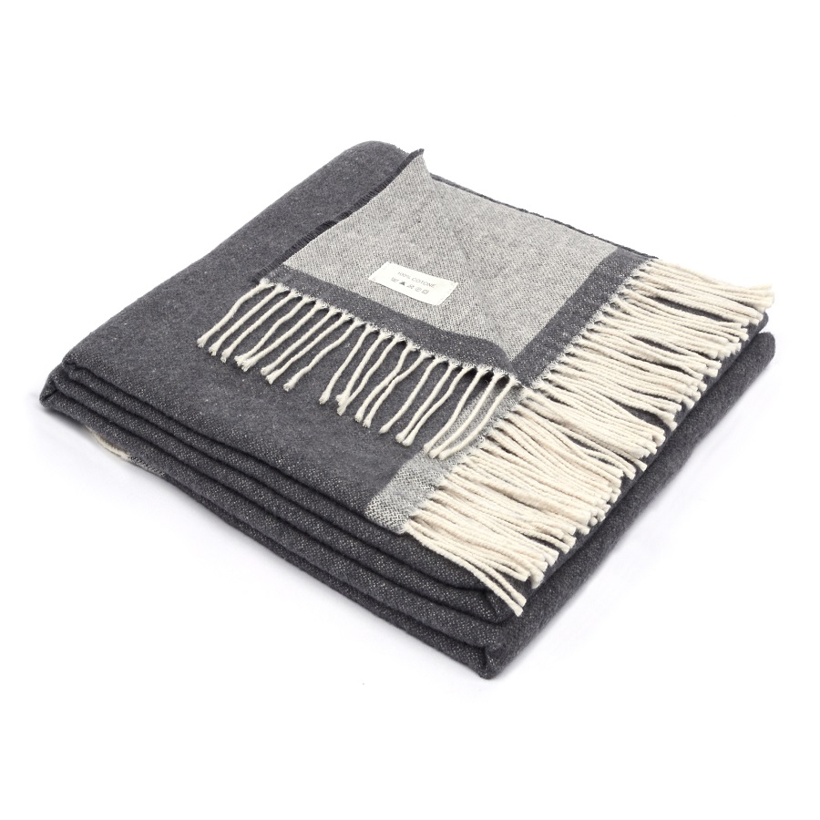 Плед Sara, 130х170 см, серый MARZOTTO SARA6000 - Вид №1