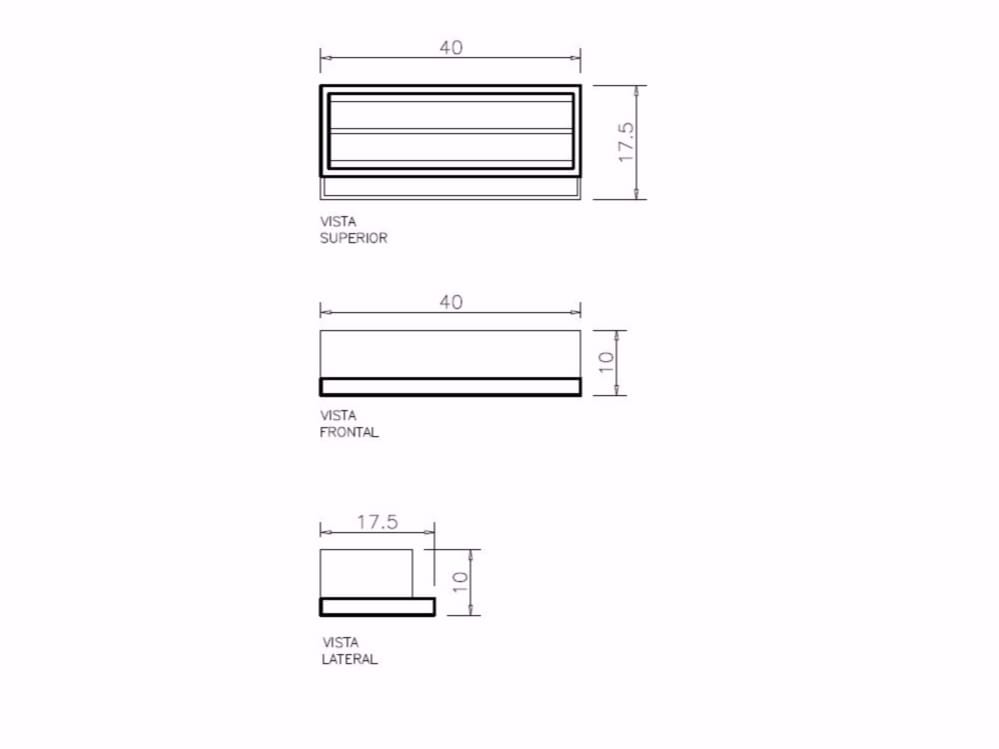 Держатель для полотенец / полка для ванной комнаты Vallvé USE ARCH-00078061 - Вид №5