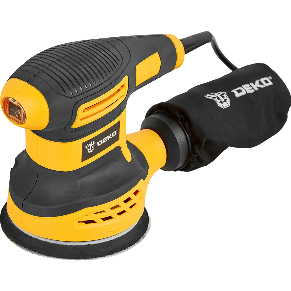 Эксцентриковая шлифмашина Deko DKG350, 350 Вт, 125 мм 88035747 STLM-2070965 