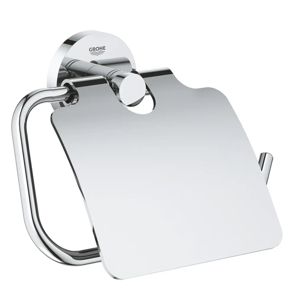 Держатель для туалетной бумаги с крышкой Grohe Essential 40367001 81961128 STLM-2074882 Essentials - Вид №2