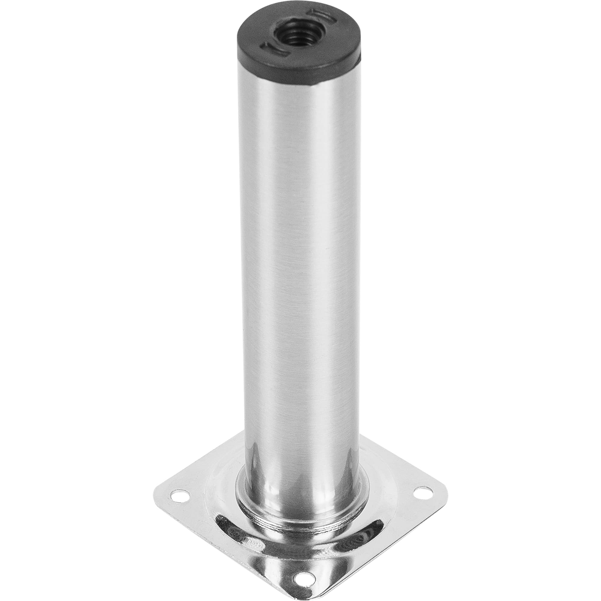 82732485 Ножка круглая 150х30 мм, сталь, цвет никель Santreyd  - Вид №1