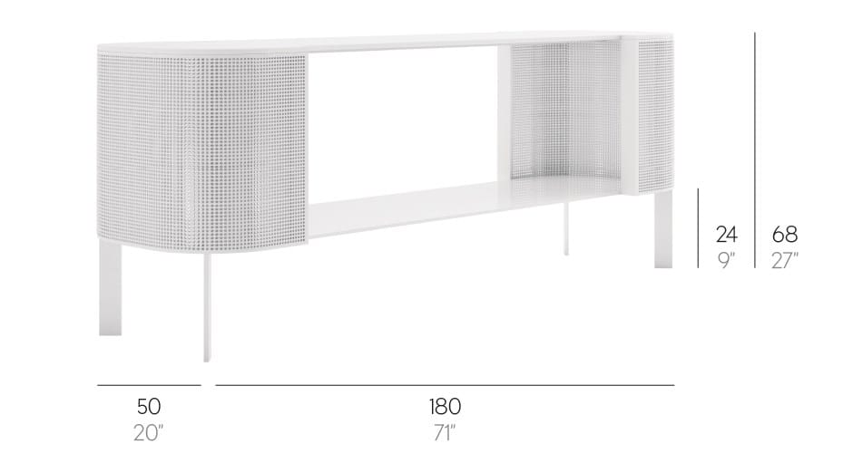 Термолаккированный алюминиевый шкаф GANDIABLASCO Solanas ARCH-00132787 - Вид №5