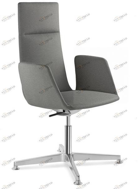 LD Seating Поворотное офисное кресло из ткани с 4 спицами Harmony modern 880-f34-n6