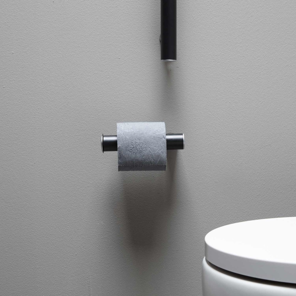 ELPRTNREVEVER Life Design Держатель туалетной бумаги - Elegance  Непрозрачный черный  - Вид №3