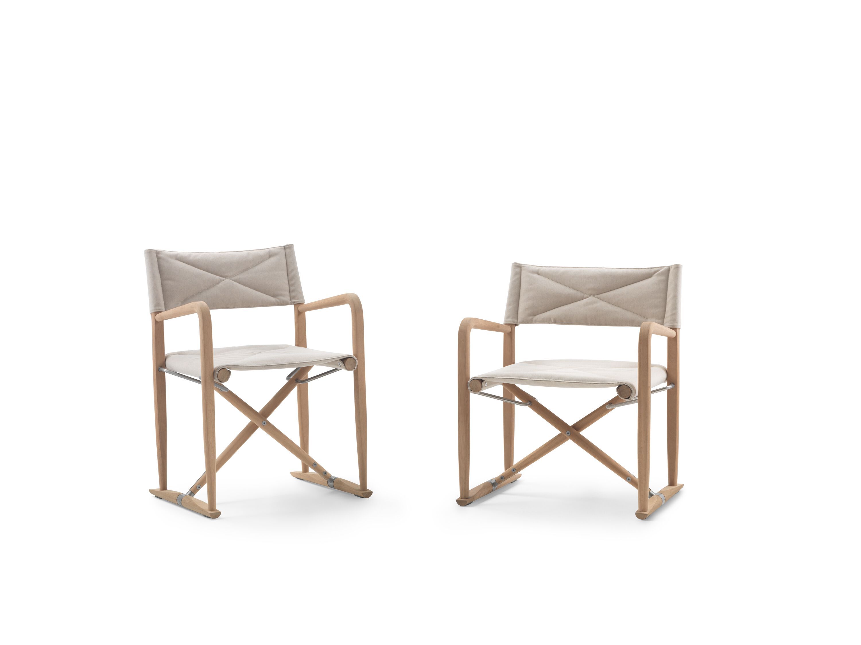 Складной садовый стул iroko с подлокотниками Flexform Luchino Outdoor ARCH-00136293 - Вид №4