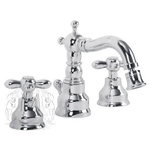 Смеситель MIGLIORE Princeton Plus ML.PRP-8025.СR для биде - хром, на 3 отверстия