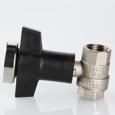 VT.808.N.04 Кран шаровой c термометром Valtec 1/2"  - Вид №4