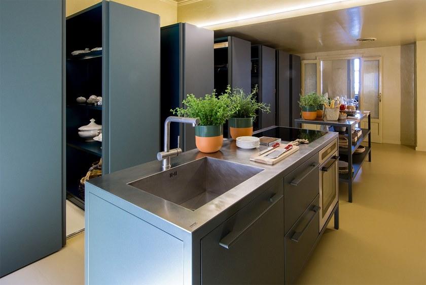 Fantin Металлическая мини-кухня для внутреннего и внешнего использования Frame sun-id-1458228 - Вид №5