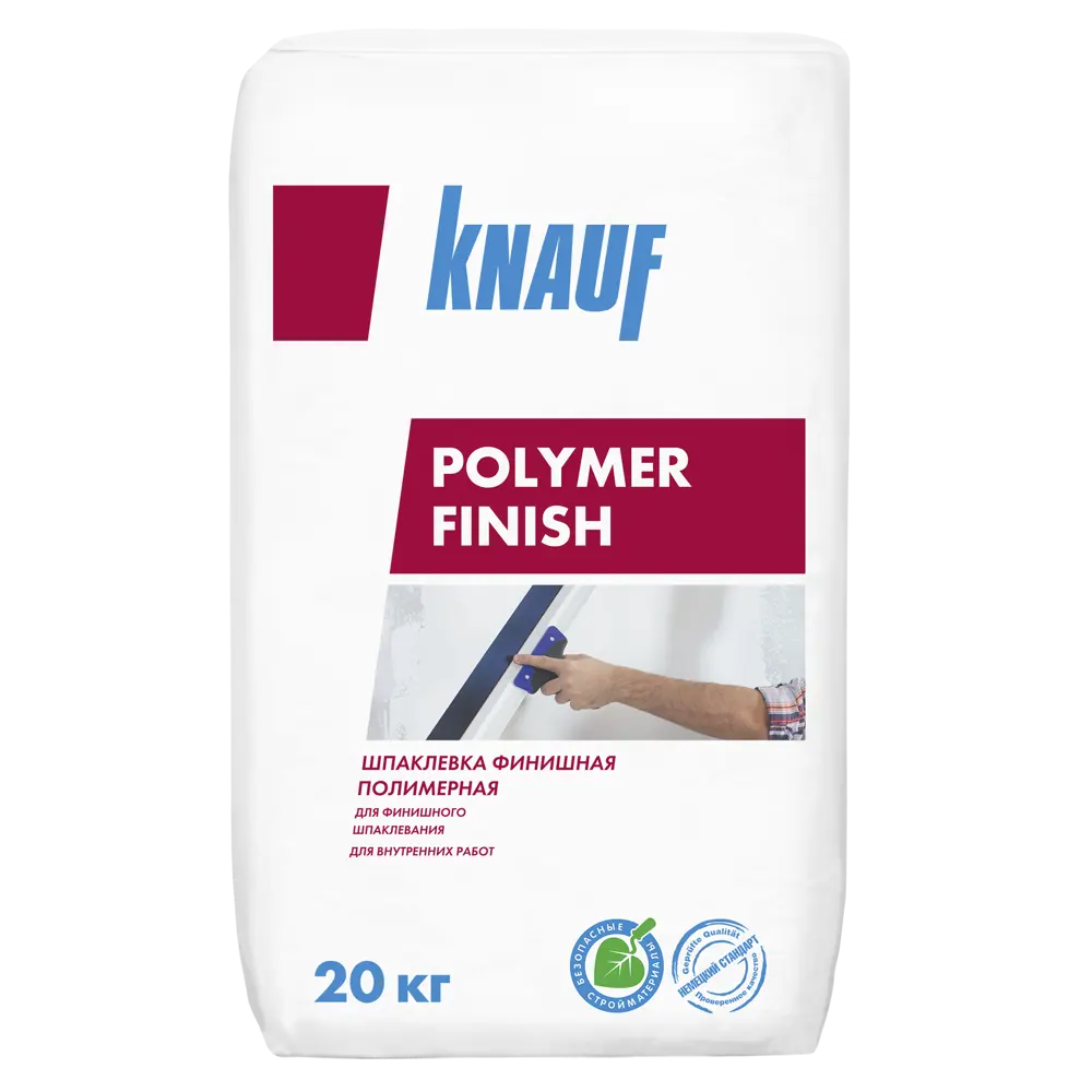 KNAUF Полимер финиш - профессиональная шпаклевка для идеального выравнивания стен 16551296 STLM-0006924