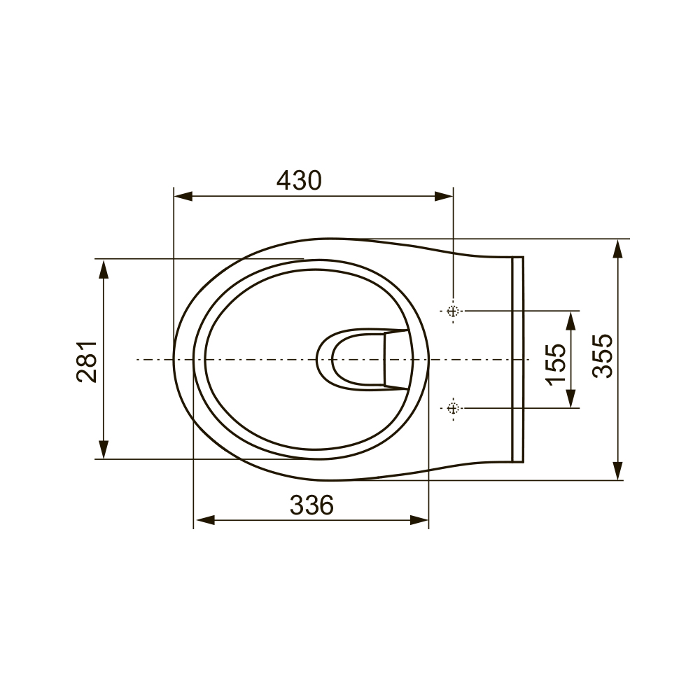 K440200.WC1 Комплекты из инсталляций, панелей смыва и унитазов ТЕСЕ V04 Tece  - Вид №6