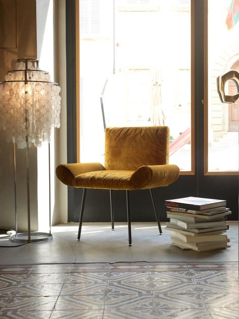 Quinti Sedute Кресло обитое бархатом Ginevra sun-id-1498522 - Вид №3