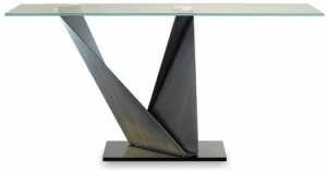 Reflex Прямоугольная стеклянная консоль Prisma