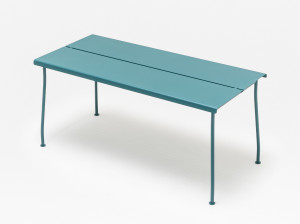 Стальной садовый стол с порошковым покрытием