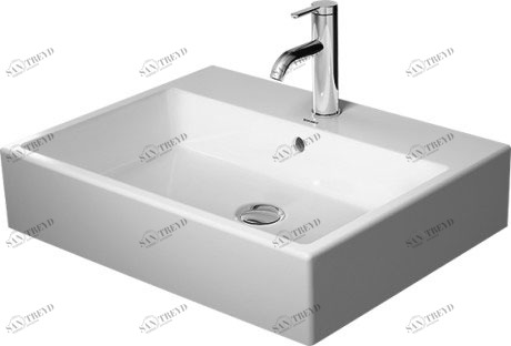 2352600044 Подвесная раковина настенная овальная Duravit Vero Air